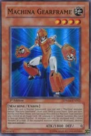 Machina Gearframe Structure Deck: Machina Mayhem Yu-Gi-Oh! card