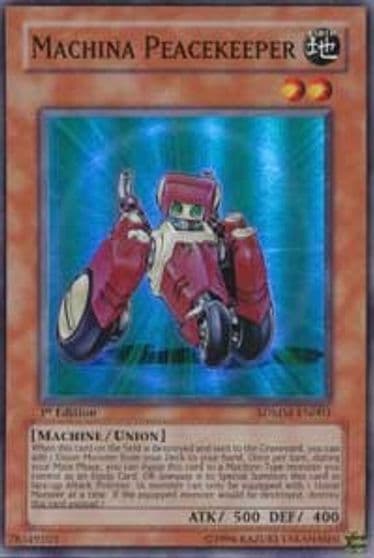 Machina Peacekeeper Structure Deck: Machina Mayhem Yu-Gi-Oh! card
