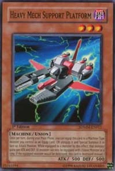 Heavy Mech Support Platform Structure Deck: Machina Mayhem Yu-Gi-Oh! card