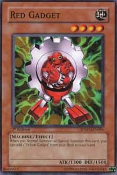 Red Gadget Structure Deck: Machina Mayhem Yu-Gi-Oh! card