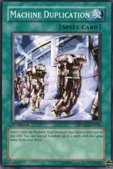 Machine Duplication Structure Deck: Machina Mayhem Yu-Gi-Oh! card