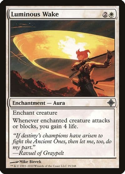 Luminous Wake Rise of the Eldrazi Magic card