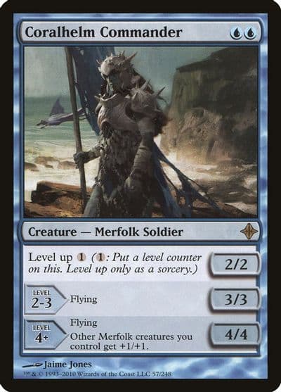 Coralhelm Commander Rise of the Eldrazi Magic card