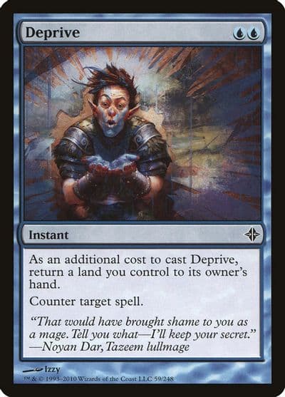 Deprive Rise of the Eldrazi Magic card