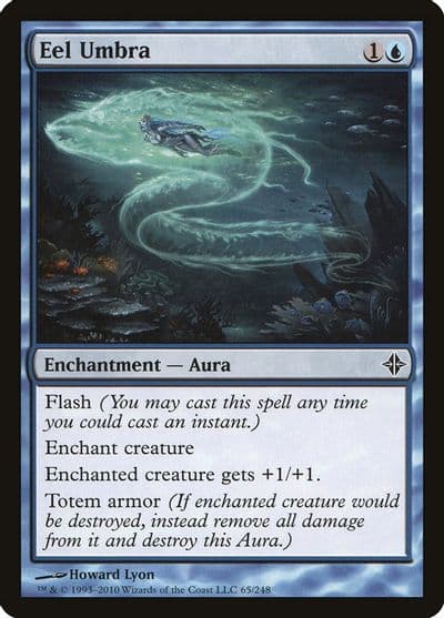 Eel Umbra Rise of the Eldrazi Magic card