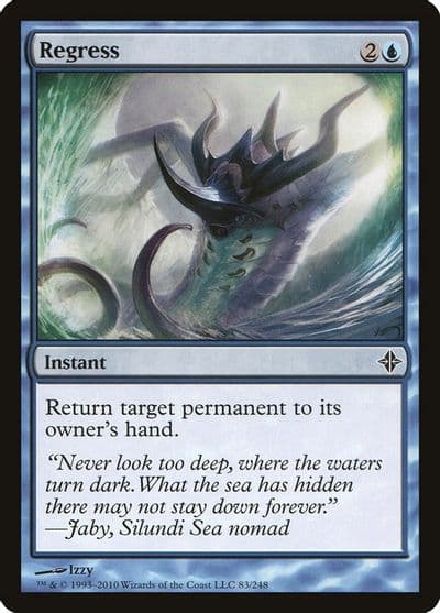 Regress Rise of the Eldrazi Magic card