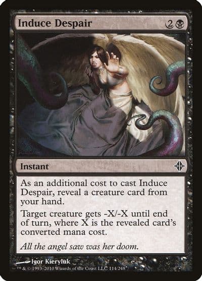 Induce Despair Rise of the Eldrazi Magic card