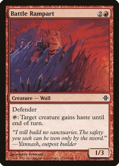 Battle Rampart Rise of the Eldrazi Magic card