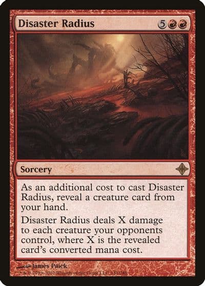 Disaster Radius Rise of the Eldrazi Magic card