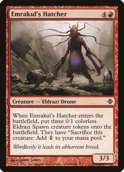 Emrakuls Hatcher Rise of the Eldrazi Magic card