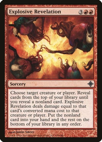 Explosive Revelation Rise of the Eldrazi Magic card