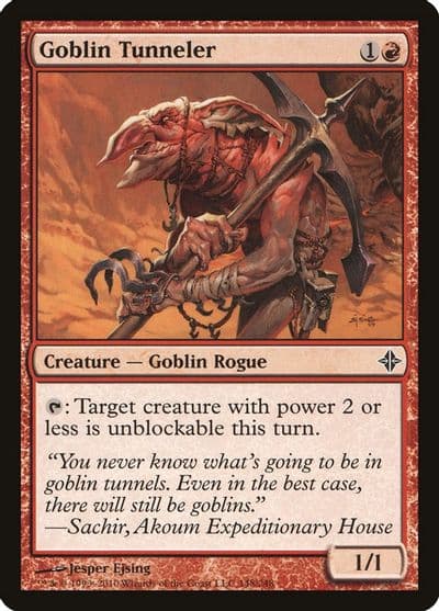 Goblin Tunneler Rise of the Eldrazi Magic card