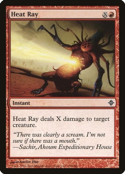 Heat Ray Rise of the Eldrazi Magic card