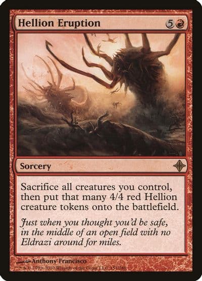 Hellion Eruption Rise of the Eldrazi Magic card