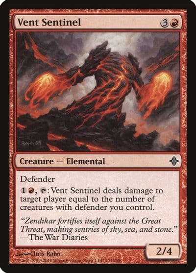 Vent Sentinel Rise of the Eldrazi Magic card
