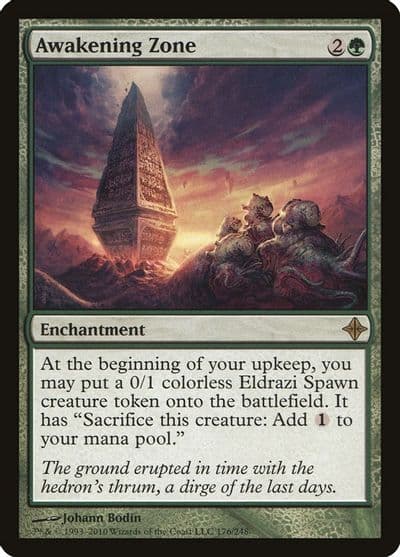 Awakening Zone Rise of the Eldrazi Magic card