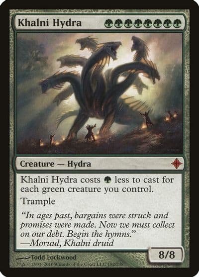 Khalni Hydra Rise of the Eldrazi Magic card