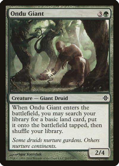 Ondu Giant Rise of the Eldrazi Magic card