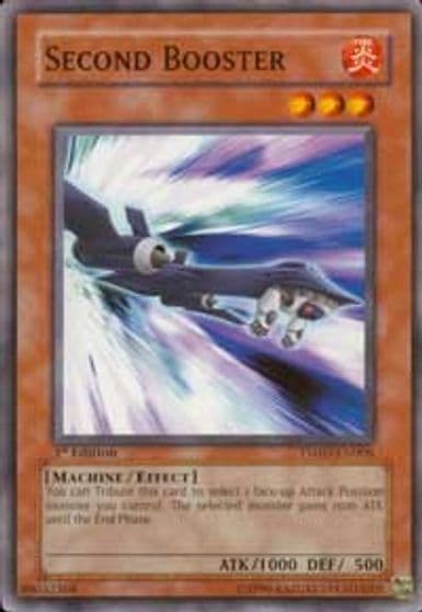 Second Booster The Shining Darkness Yu-Gi-Oh! card