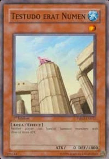 Testudo erat Numen The Shining Darkness Yu-Gi-Oh! card