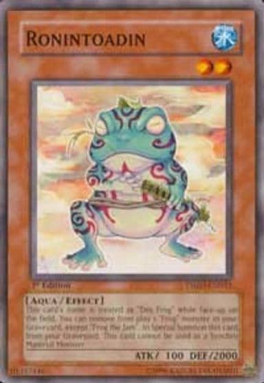 Ronintoadin The Shining Darkness Yu-Gi-Oh! card