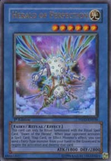 Herald of Perfection The Shining Darkness Yu-Gi-Oh! card