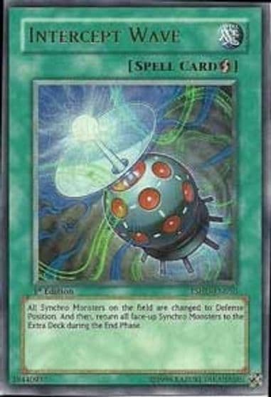 Intercept Wave The Shining Darkness Yu-Gi-Oh! card