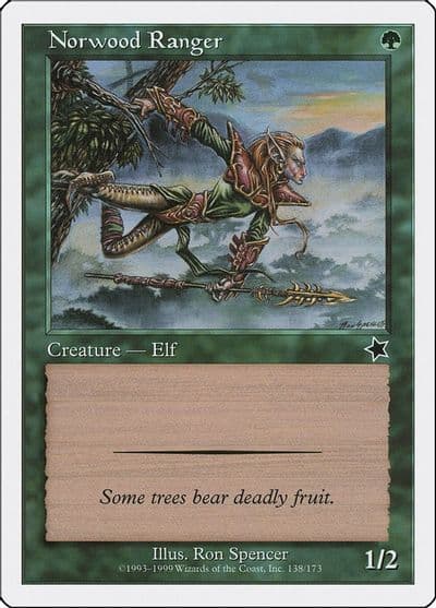 Norwood Ranger Starter 1999 Magic card