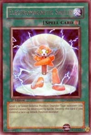 Electromagnetic Shield The Shining Darkness Yu-Gi-Oh! card