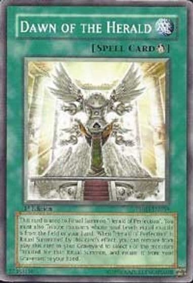 Dawn of the Herald The Shining Darkness Yu-Gi-Oh! card