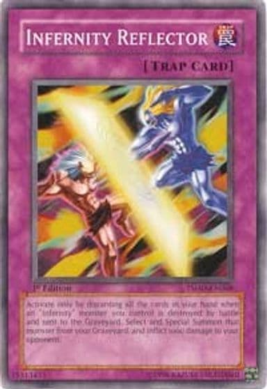 Infernity Reflector The Shining Darkness Yu-Gi-Oh! card