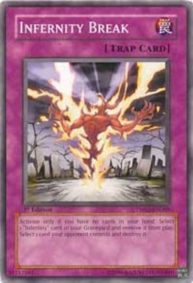 Infernity Break The Shining Darkness Yu-Gi-Oh! card