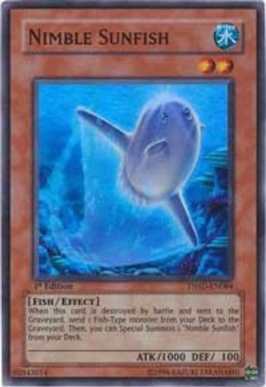 Nimble Sunfish The Shining Darkness Yu-Gi-Oh! card