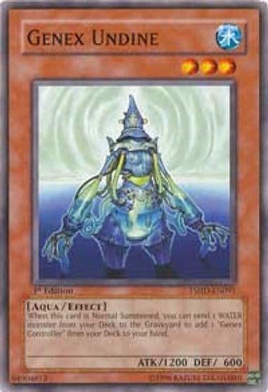 Genex Undine The Shining Darkness Yu-Gi-Oh! card