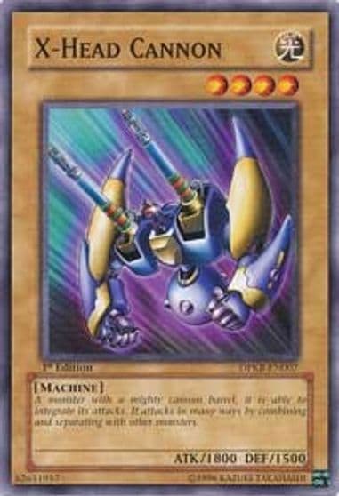 X Head Cannon Duelist Pack: Kaiba Yu-Gi-Oh! card