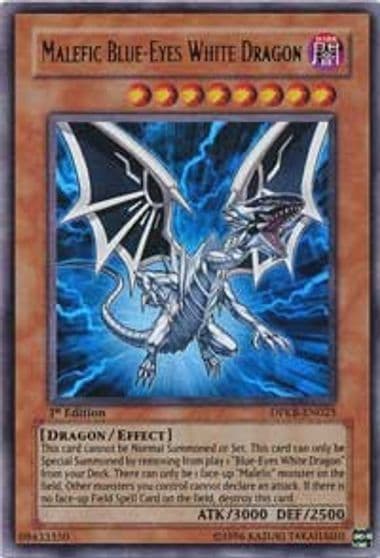 Malefic Blue Eyes White Dragon Duelist Pack: Kaiba Yu-Gi-Oh! card