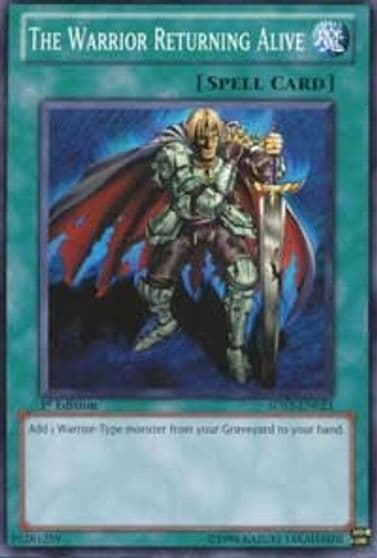 The Warrior Returning Alive Starter Deck: Duelist Toolbox Yu-Gi-Oh! card