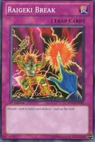 Raigeki Break Starter Deck: Duelist Toolbox Yu-Gi-Oh! card