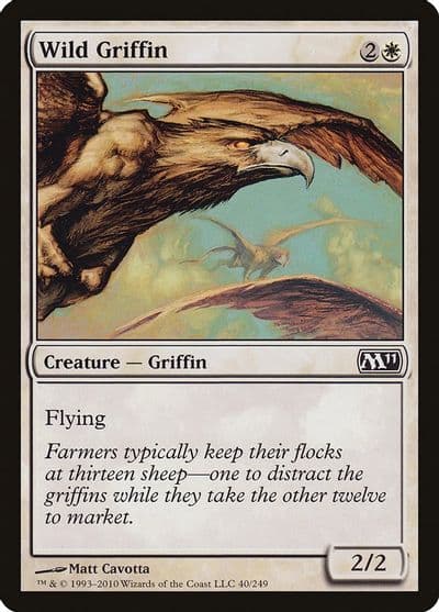 Wild Griffin Magic 2011 (M11) Magic card