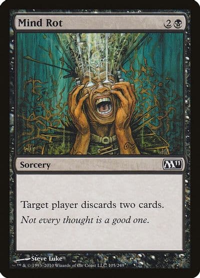 Mind Rot Magic 2011 (M11) Magic card