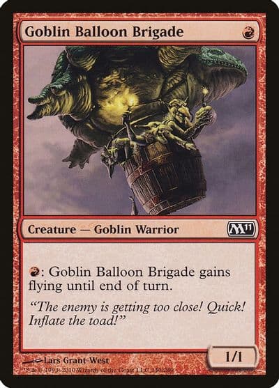 Goblin Balloon Brigade Magic 2011 (M11) Magic card