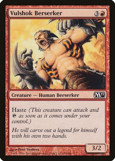 Vulshok Berserker Magic 2011 (M11) Magic card
