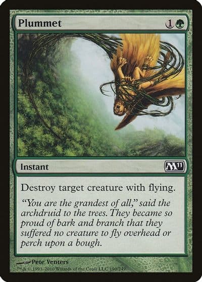Plummet Magic 2011 (M11) Magic card