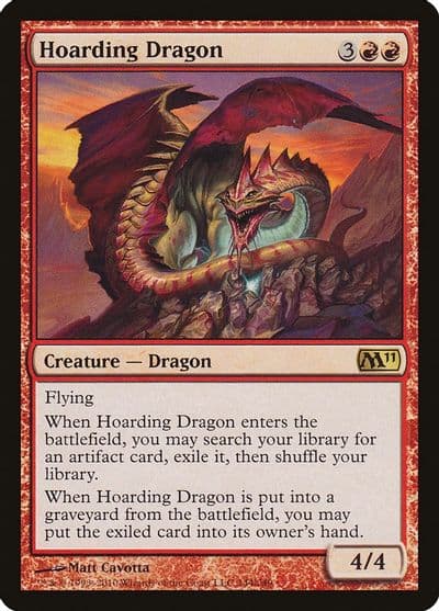 Hoarding Dragon Magic 2011 (M11) Magic card