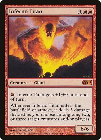 Inferno Titan Magic 2011 (M11) Magic card
