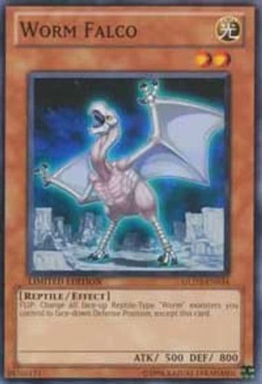 Worm Falco Gold Series 3 Yu-Gi-Oh! card