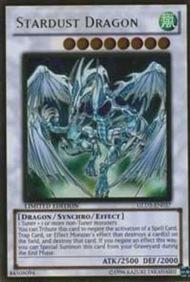 Stardust Dragon Gold Series 3 Yu-Gi-Oh! card