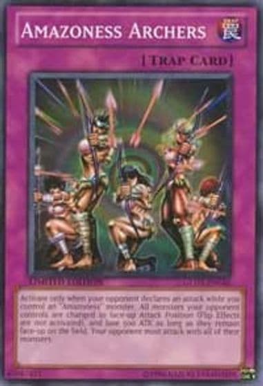 Amazoness Archers Gold Series 3 Yu-Gi-Oh! card