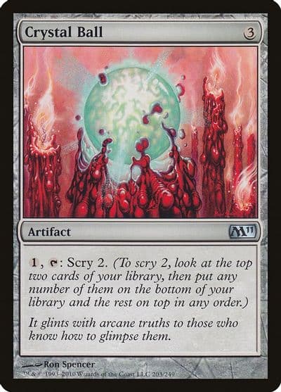 Crystal Ball Magic 2011 (M11) Magic card