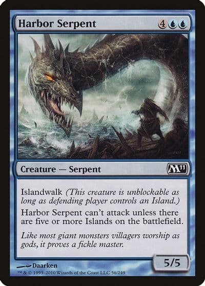 Harbor Serpent Magic 2011 (M11) Magic card